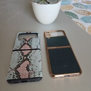 Samsung Galaxy Z Flip Cases. BURGA Brand.